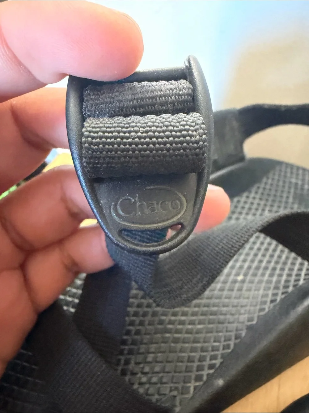 Chaco  Classic Black Sport Hiking Sandals Men’s Size 8